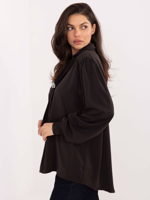 Palaidinė-IT-BZ-28913.17-tamsiai ruda