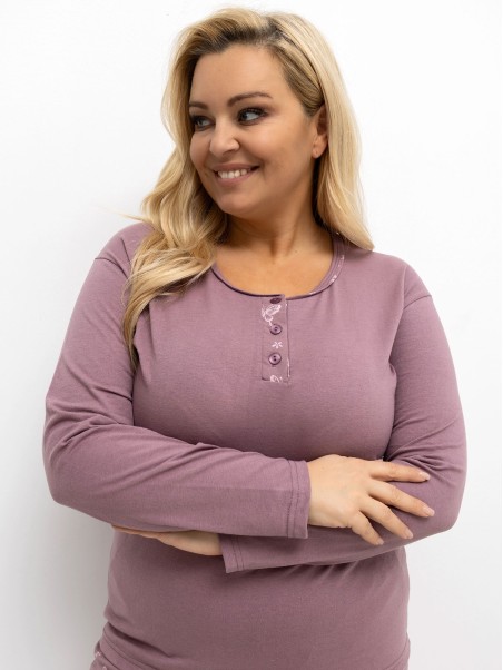 Pižama-DU-PI-FP-500.25-tamsiai rožinė