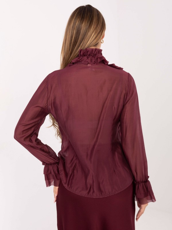 Marškinėliai-IT-KS-28882.03-bordo spalvos