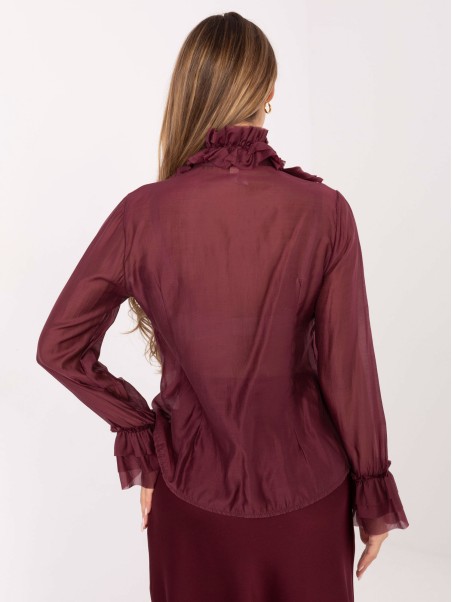 Marškinėliai-IT-KS-28882.03-bordo spalvos