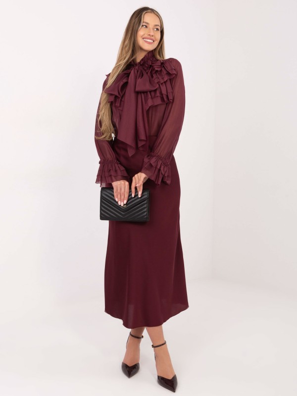 Marškinėliai-IT-KS-28882.03-bordo spalvos