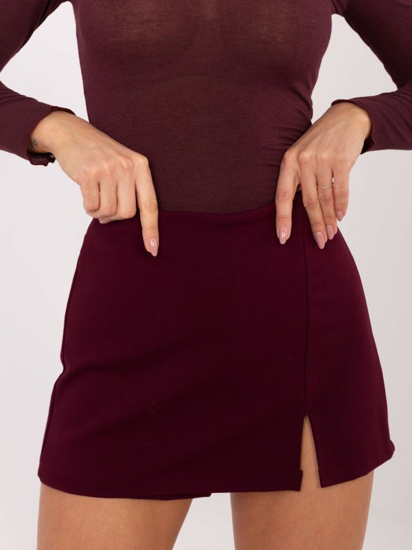 Šortai-IT-SN-FL8755.20P-bordo spalvos