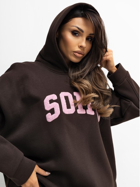 Džemperis-RV-BL-A1043.17-tamsiai rudas