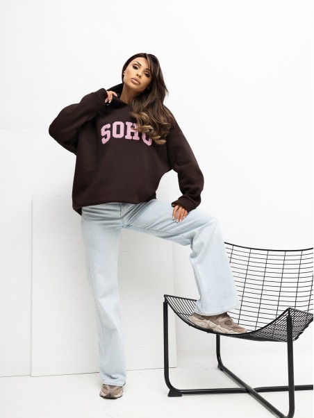 Džemperis-RV-BL-A1043.17-tamsiai rudas