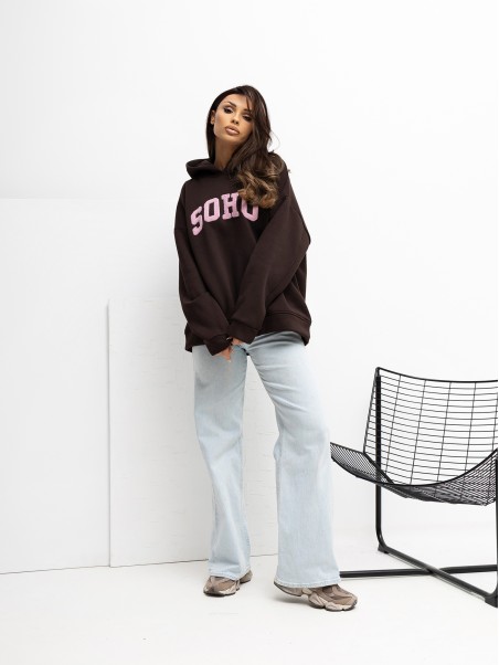 Džemperis-RV-BL-A1043.17-tamsiai rudas