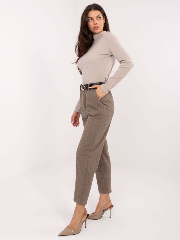 Kelnės-IT-SP-FL9767.81-tamsiai smėlio spalvos