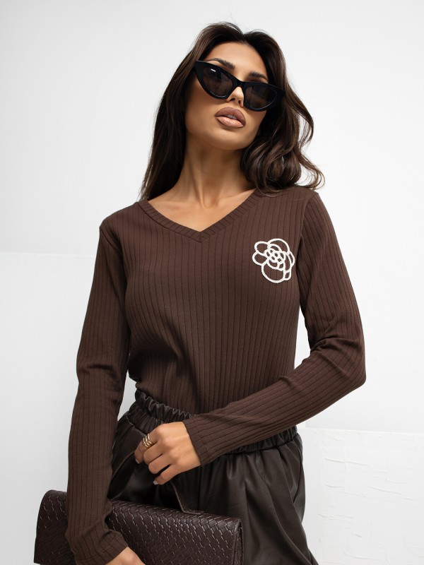 Palaidinė-RV-BZ-A1057.15P-tamsiai ruda