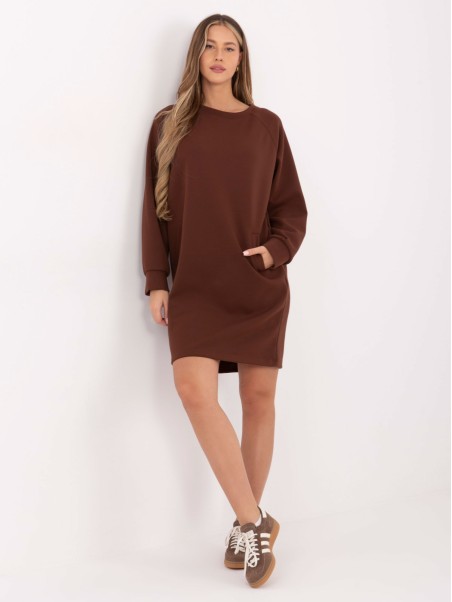 Suknelė-MJ-SK-H4210.66-ruda