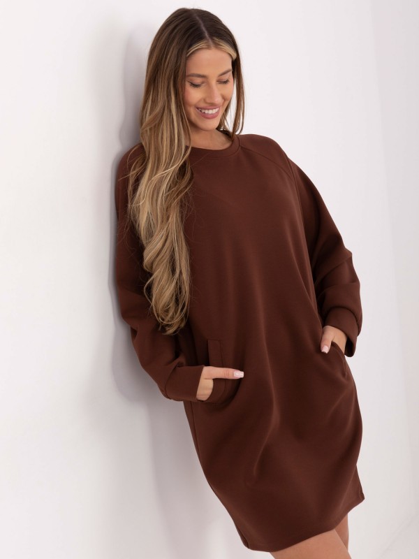 Suknelė-MJ-SK-H4210.66-ruda