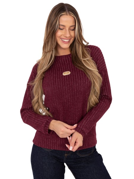 Megztinis-RV-SW-A1026.52-bordo spalvos