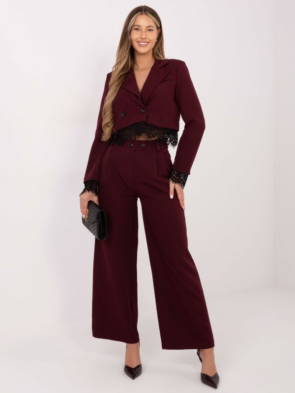 Švarkas-IT-MA-FL9972.72-bordo spalvos