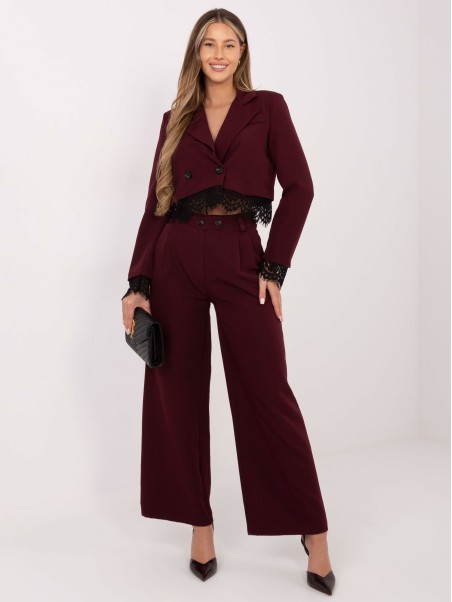 Švarkas-IT-MA-FL9972.72-bordo spalvos