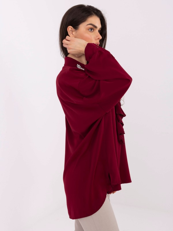 Palaidinė-IT-BZ-28995.25-bordo spalvos