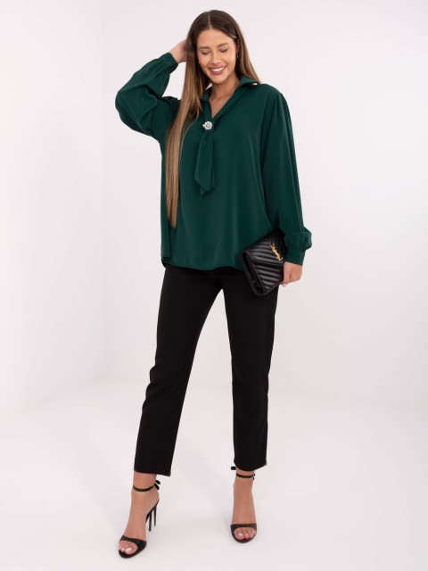 Bluzka-IT-BZ-28913.17-ciemny zielony 2