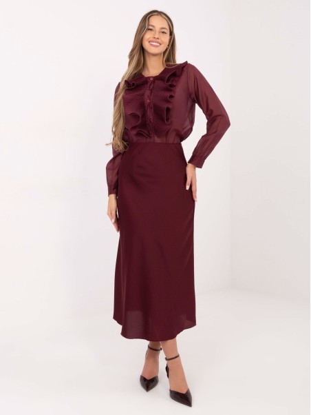 Marškinėliai-IT-KS-28990.05P-bordo spalvos