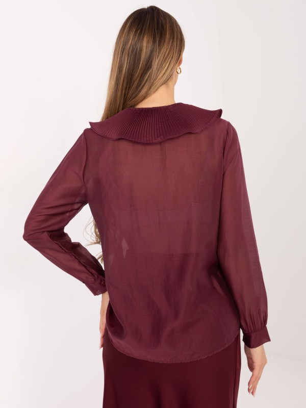 Marškinėliai-IT-KS-28990.05P-bordo spalvos