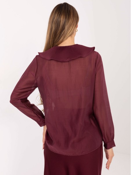 Marškinėliai-IT-KS-28990.05P-bordo spalvos