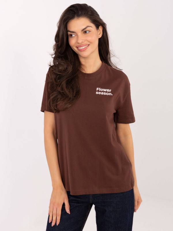 Marškinėliai-D12022AH02645V-tamsiai rudi 2