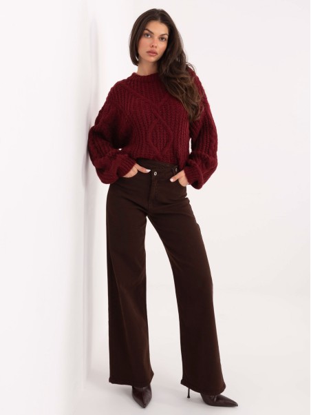 Džinsai-VM-SP-ST6005-5.65-tamsiai rudi