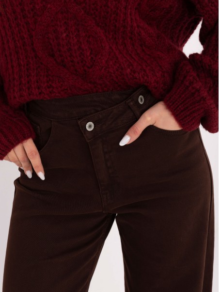 Džinsai-VM-SP-ST6005-5.65-tamsiai rudi