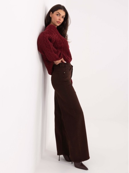 Džinsai-VM-SP-ST6005-5.65-tamsiai rudi