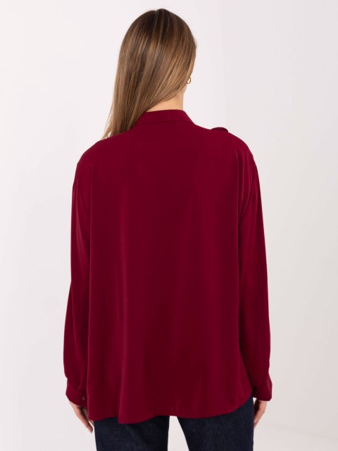 Marškinėliai-IT-KS-29033.87-bordo spalvos