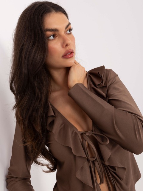 Bluzka-IT-BZ-21837.00-brązowy