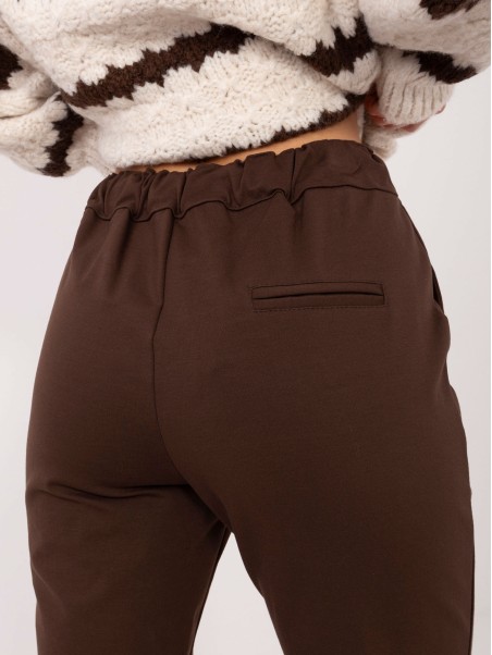 Kelnės-IT-SP-FL7690.64-tamsiai rudos
