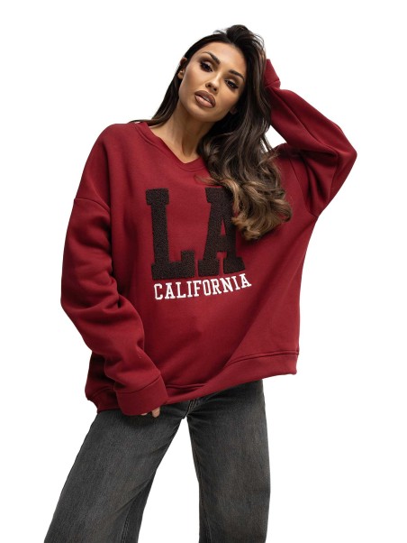 Megztinis-RV-BL-A1035.13-bordo spalvos