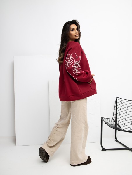 Megztinis-RV-BL-A1042.25-bordo spalvos