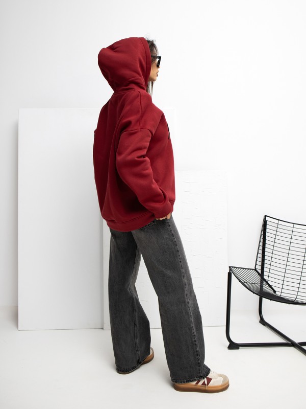 Megztinis-RV-BL-A1043.17-bordo spalvos