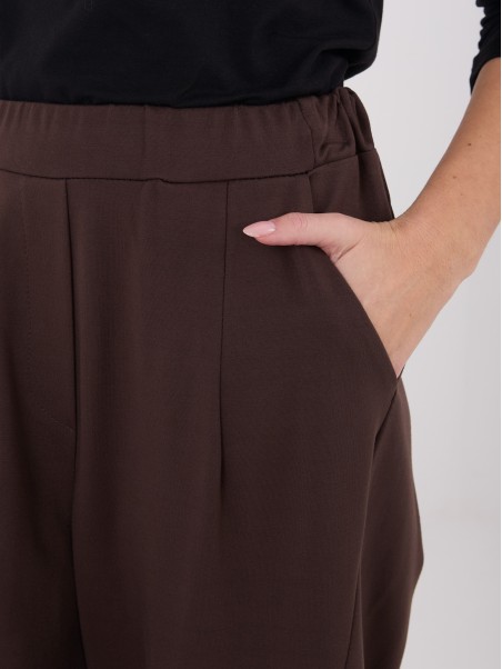 Kelnės-IT-SP-FL8557.46-rudos