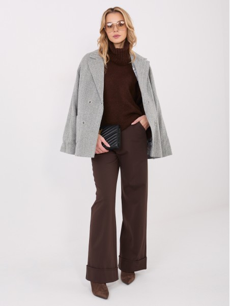 Kelnės-IT-SP-FL9877.64-tamsiai rudos