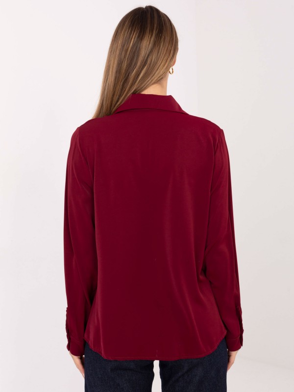 Marškinėliai-IT-KS-29053.69-bordo spalvos