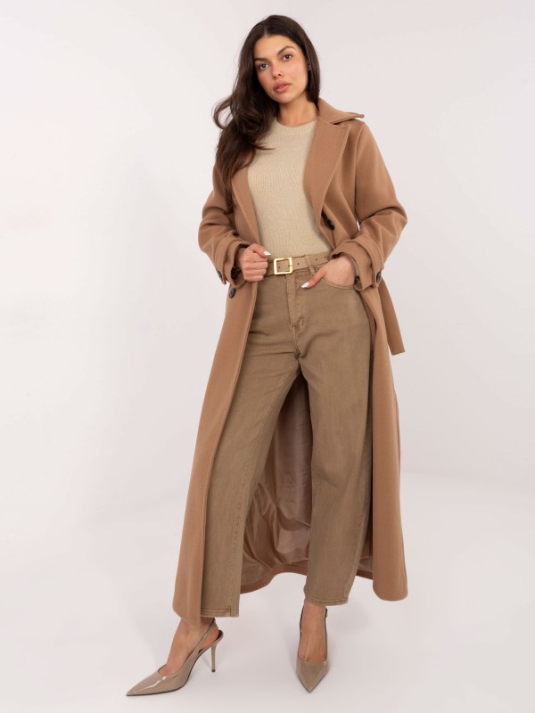 Džinsai-VM-SP-J1571-6.08-tamsiai smėlio spalvos