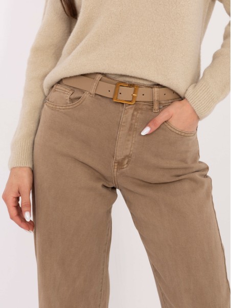 Džinsai-VM-SP-J1571-6.08-tamsiai smėlio spalvos