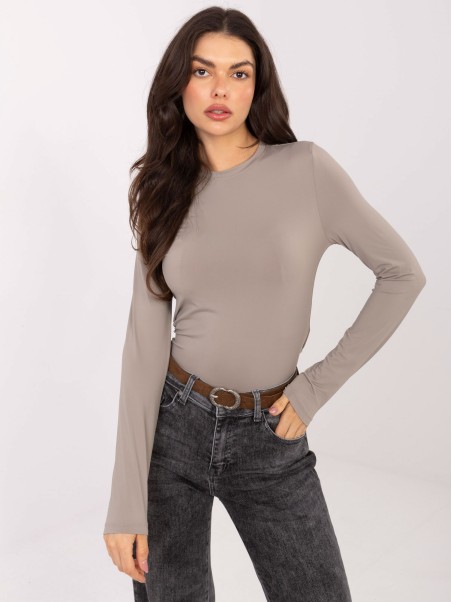 Palaidinė-D12099M02788A-tamsiai smėlio spalvos