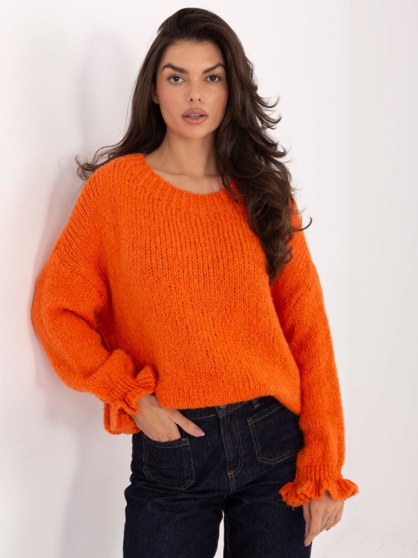 Megztinis-MI-SW-2912.10X-oranžinis