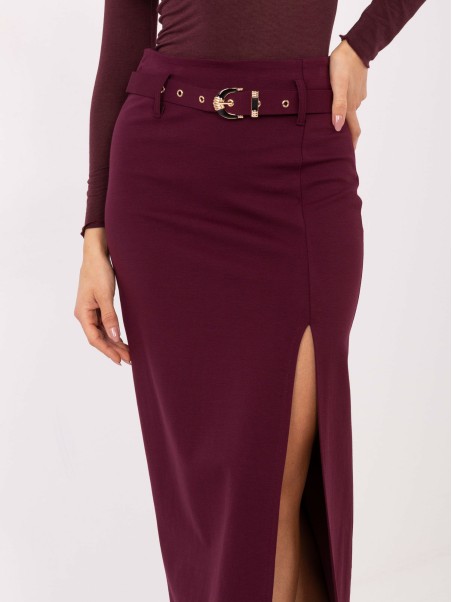 Sijonas-IT-SD-FL7393.26-bordo spalvos