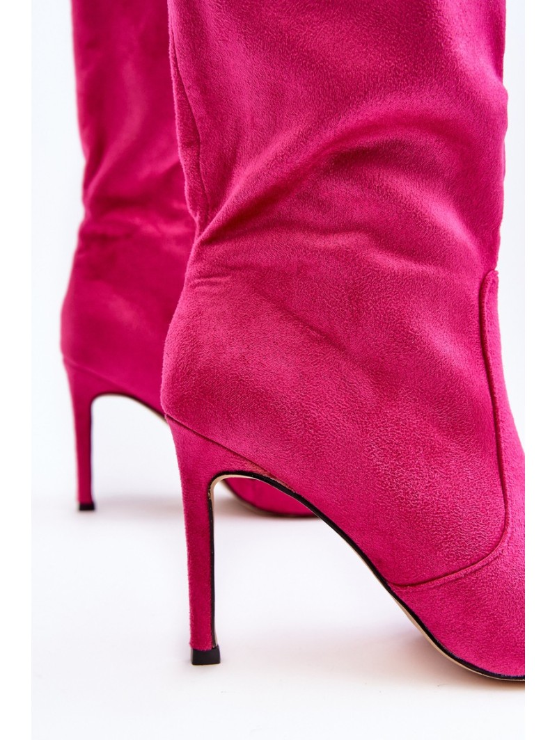 Moteriški batai su „Stiletto Fuchsia Odetteia“.