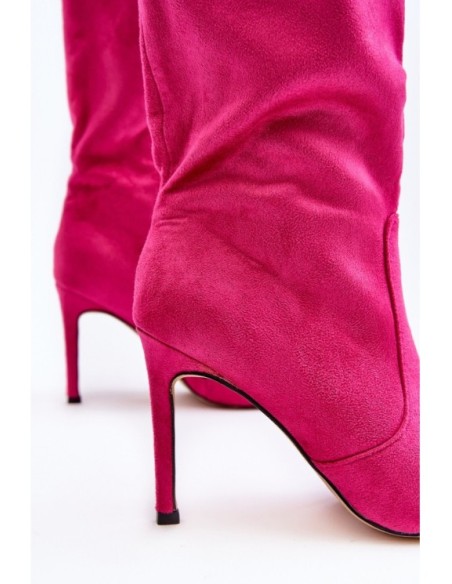 Moteriški batai su „Stiletto Fuchsia Odetteia“.