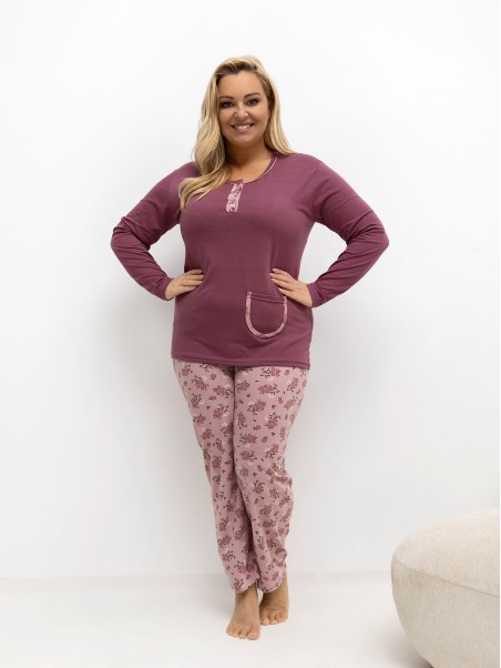 Pižama-DU-PI-FP-508.57-tamsiai rožinė