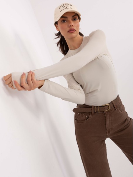 Palaidinė-D12099M02788A-šviesiai smėlio spalvos