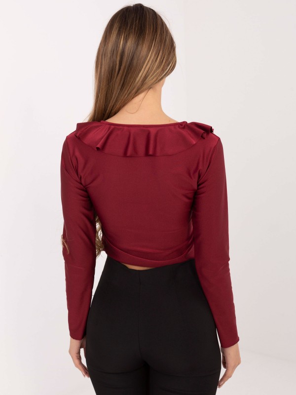 Palaidinė-IT-BZ-21837.00-bordo spalvos 2