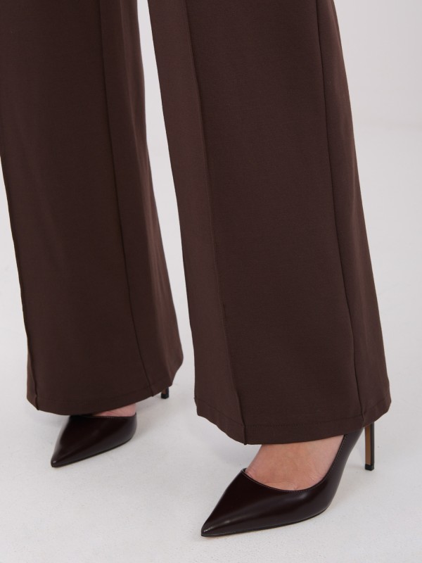 Kelnės-IT-SP-FL9792.12-tamsiai rudos