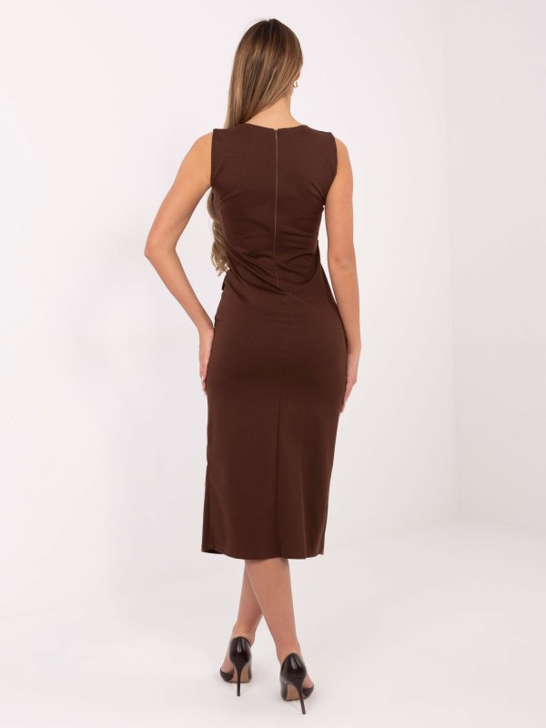 Suknelė-IT-SK-21891.61-ruda