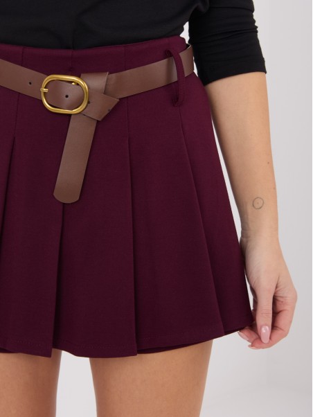 Šortai-IT-SN-FL8757.52-bordo spalvos