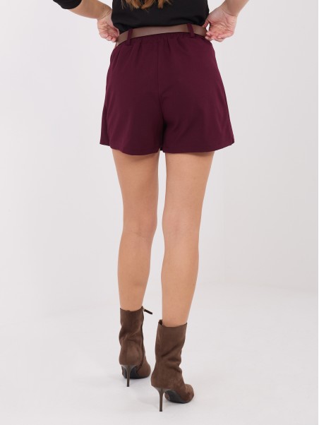 Šortai-IT-SN-FL8757.52-bordo spalvos