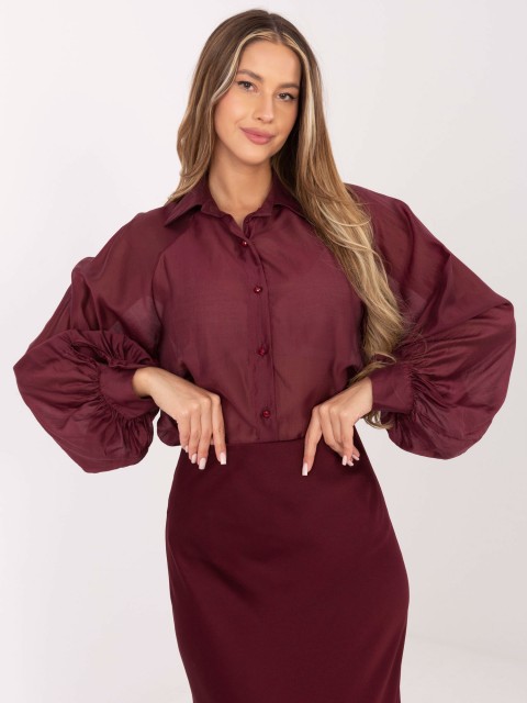 Marškinėliai-IT-KS-28979.63-bordo spalvos 2