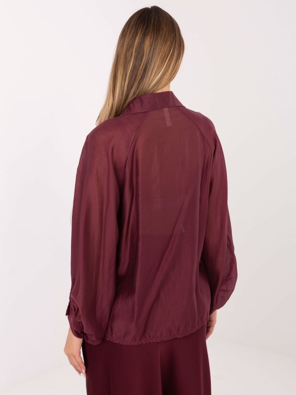 Marškinėliai-IT-KS-28979.63-bordo spalvos